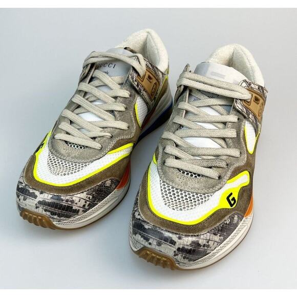 NIB Gucci Ultrapace sneakers size 37.5 - Picture 3 of 12